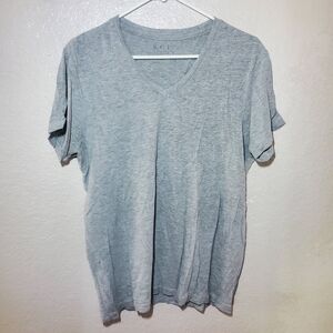 Mens Gray V-Neck M